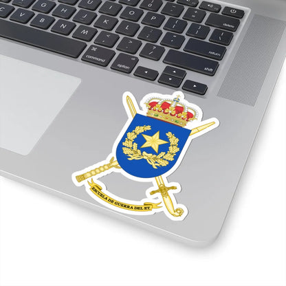Coat of Arms of the Spanish Army War College (Spain) (Coat of Arms) STICKER Vinyl Kiss-Cut Decal - The Sticker Space