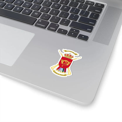 Coat of Arms of the Spanish Infantry Academy (Spain) (Coat of Arms) STICKER Vinyl Kiss-Cut Decal - The Sticker Space