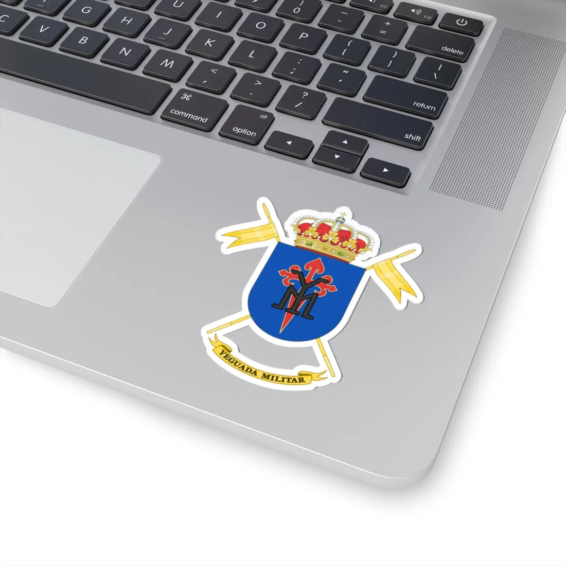 Coat of Arms of the Spanish Military Stud (Spain) (Coat of Arms) STICKER Vinyl Kiss-Cut Decal - The Sticker Space