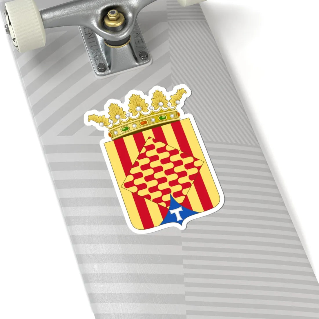 Coat of Arms of the Tarragona Province (Spain) (Coat of Arms) STICKER Vinyl Kiss-Cut Decal - The Sticker Space