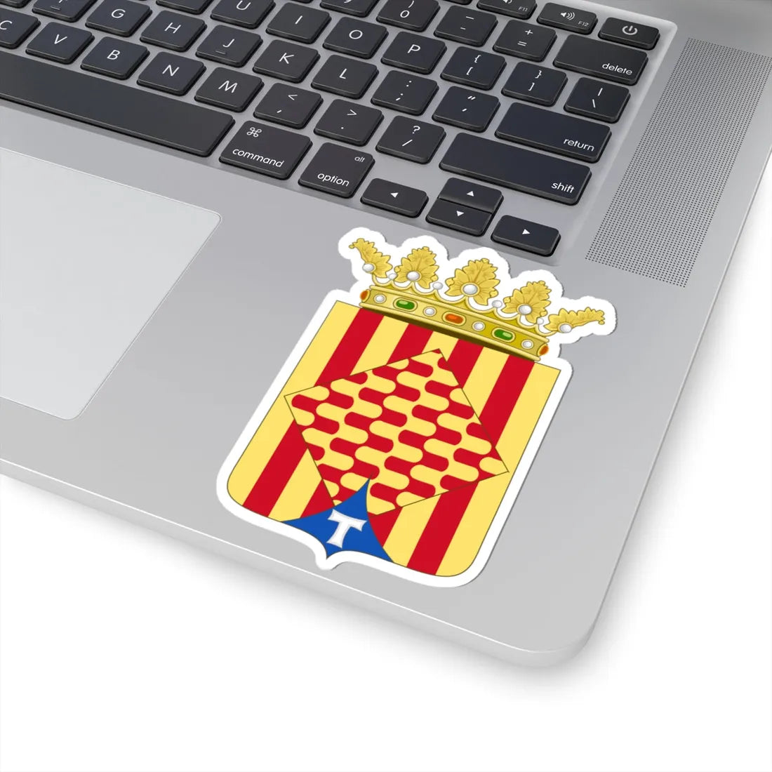 Coat of Arms of the Tarragona Province (Spain) (Coat of Arms) STICKER Vinyl Kiss-Cut Decal - The Sticker Space