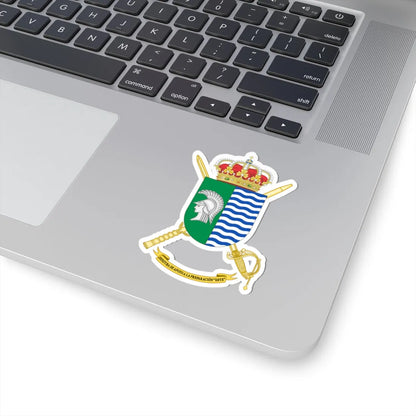Coat of Arms of the Training Command - Este (Spain) (Coat of Arms) STICKER Vinyl Kiss-Cut Decal - The Sticker Space