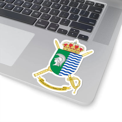 Coat of Arms of the Training Command - Este (Spain) (Coat of Arms) STICKER Vinyl Kiss-Cut Decal - The Sticker Space