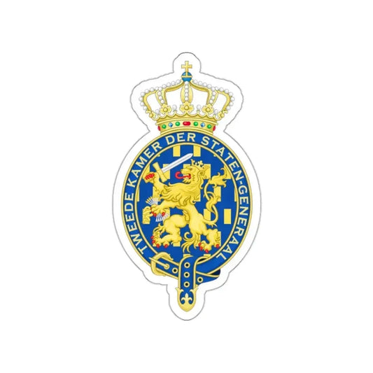 Coat of arms of the Tweede Kamer STICKER Vinyl Die-Cut Decal 2 Inch - The Sticker Space