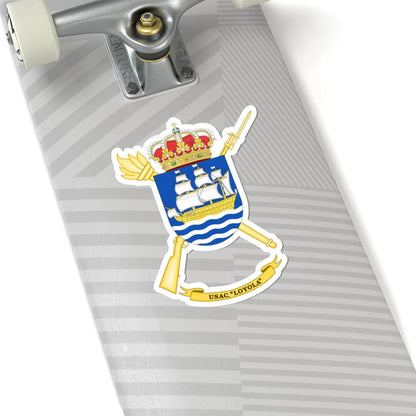 Coat of Arms of the USAC Loyola (Spain) (Coat of Arms) STICKER Vinyl Kiss-Cut Decal - The Sticker Space
