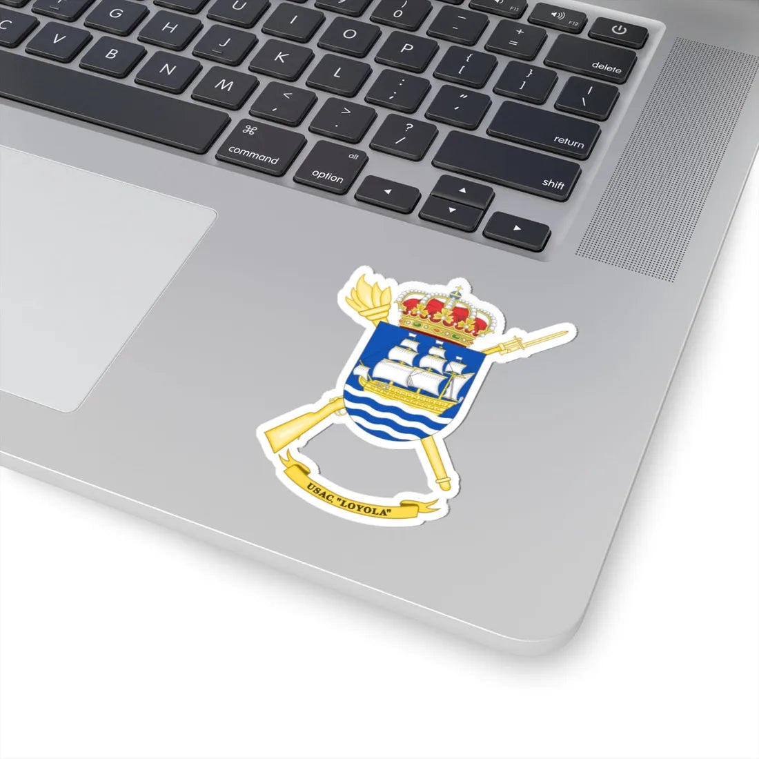 Coat of Arms of the USAC Loyola (Spain) (Coat of Arms) STICKER Vinyl Kiss-Cut Decal - The Sticker Space