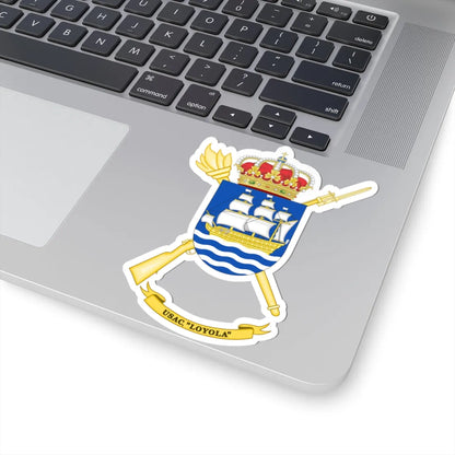 Coat of Arms of the USAC Loyola (Spain) (Coat of Arms) STICKER Vinyl Kiss-Cut Decal - The Sticker Space