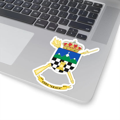 Coat of Arms of the USBA Araca (Spain) (Coat of Arms) STICKER Vinyl Kiss-Cut Decal - The Sticker Space