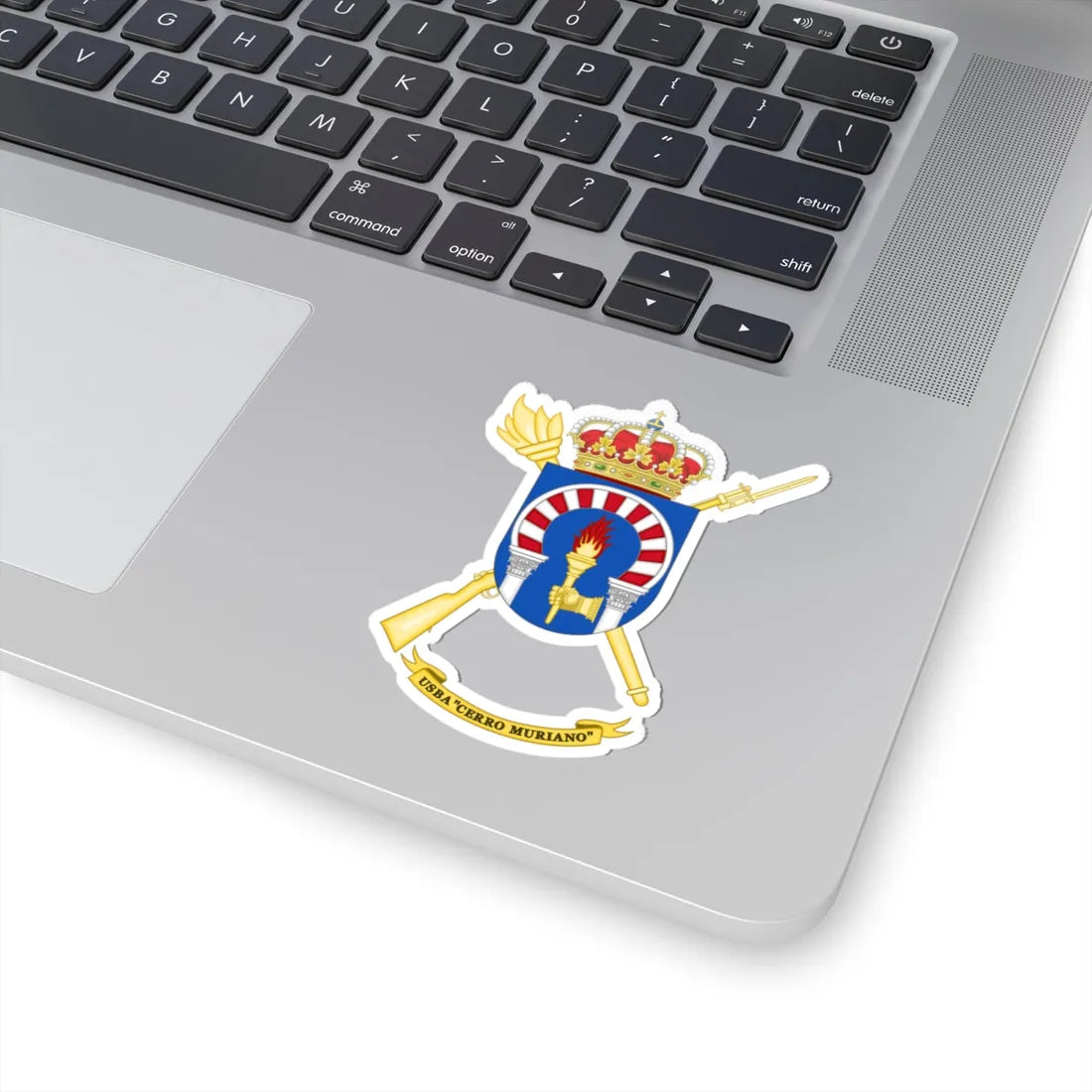 Coat of Arms of the USBA Cerro Muriano (Spain) (Coat of Arms) STICKER Vinyl Kiss-Cut Decal - The Sticker Space