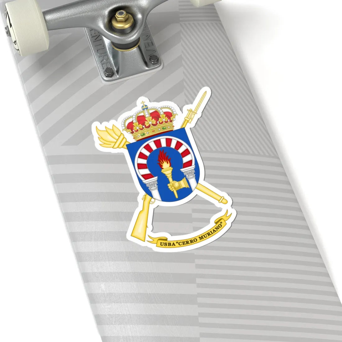 Coat of Arms of the USBA Cerro Muriano (Spain) (Coat of Arms) STICKER Vinyl Kiss-Cut Decal - The Sticker Space