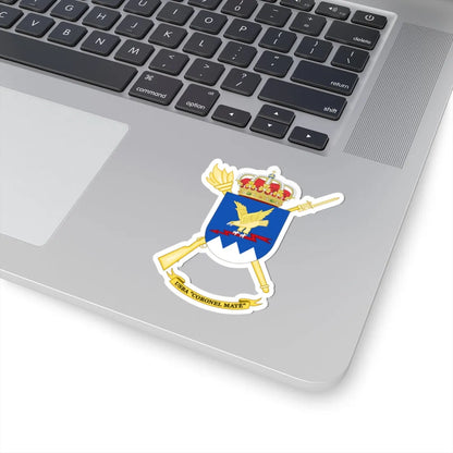 Coat of Arms of the USBA Coronel Maté (Spain) (Coat of Arms) STICKER Vinyl Kiss-Cut Decal - The Sticker Space