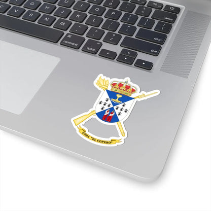 Coat of Arms of the USBA El Copero (Spain) (Coat of Arms) STICKER Vinyl Kiss-Cut Decal - The Sticker Space