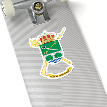 Coat of Arms of the USBA El Empecinado (Spain) (Coat of Arms) STICKER Vinyl Kiss-Cut Decal - The Sticker Space
