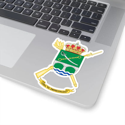 Coat of Arms of the USBA El Empecinado (Spain) (Coat of Arms) STICKER Vinyl Kiss-Cut Decal - The Sticker Space