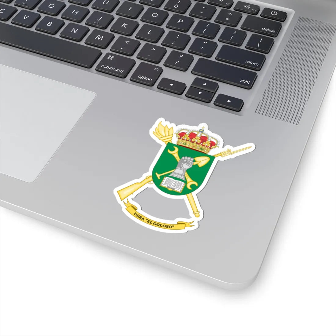 Coat of Arms of the USBA El Goloso (Spain) (Coat of Arms) STICKER Vinyl Kiss-Cut Decal - The Sticker Space