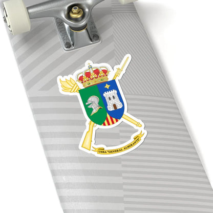 Coat of Arms of the USBA General Almirante (Spain) (Coat of Arms) STICKER Vinyl Kiss-Cut Decal - The Sticker Space