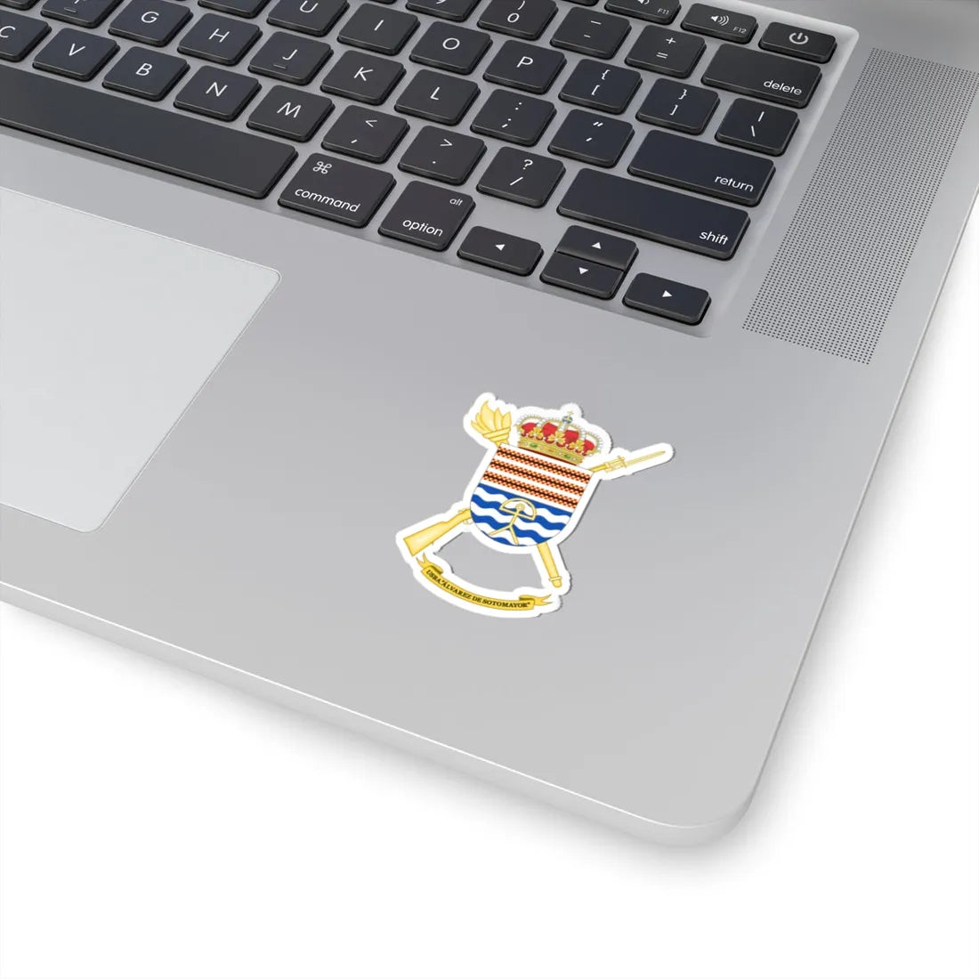 Coat of Arms of the USBA Álvarez de Sotomayor (Spain) (Coat of Arms) STICKER Vinyl Kiss-Cut Decal - The Sticker Space