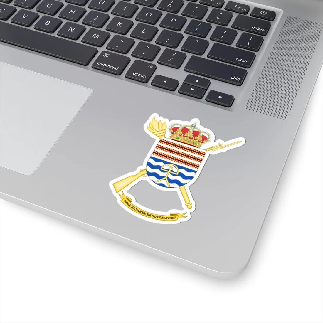 Coat of Arms of the USBA Álvarez de Sotomayor (Spain) (Coat of Arms) STICKER Vinyl Kiss-Cut Decal - The Sticker Space