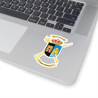 Coat of Arms of the USBA Príncipe (Spain) (Coat of Arms) STICKER Vinyl Kiss-Cut Decal - The Sticker Space