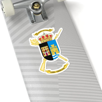 Coat of Arms of the USBA Príncipe (Spain) (Coat of Arms) STICKER Vinyl Kiss-Cut Decal - The Sticker Space