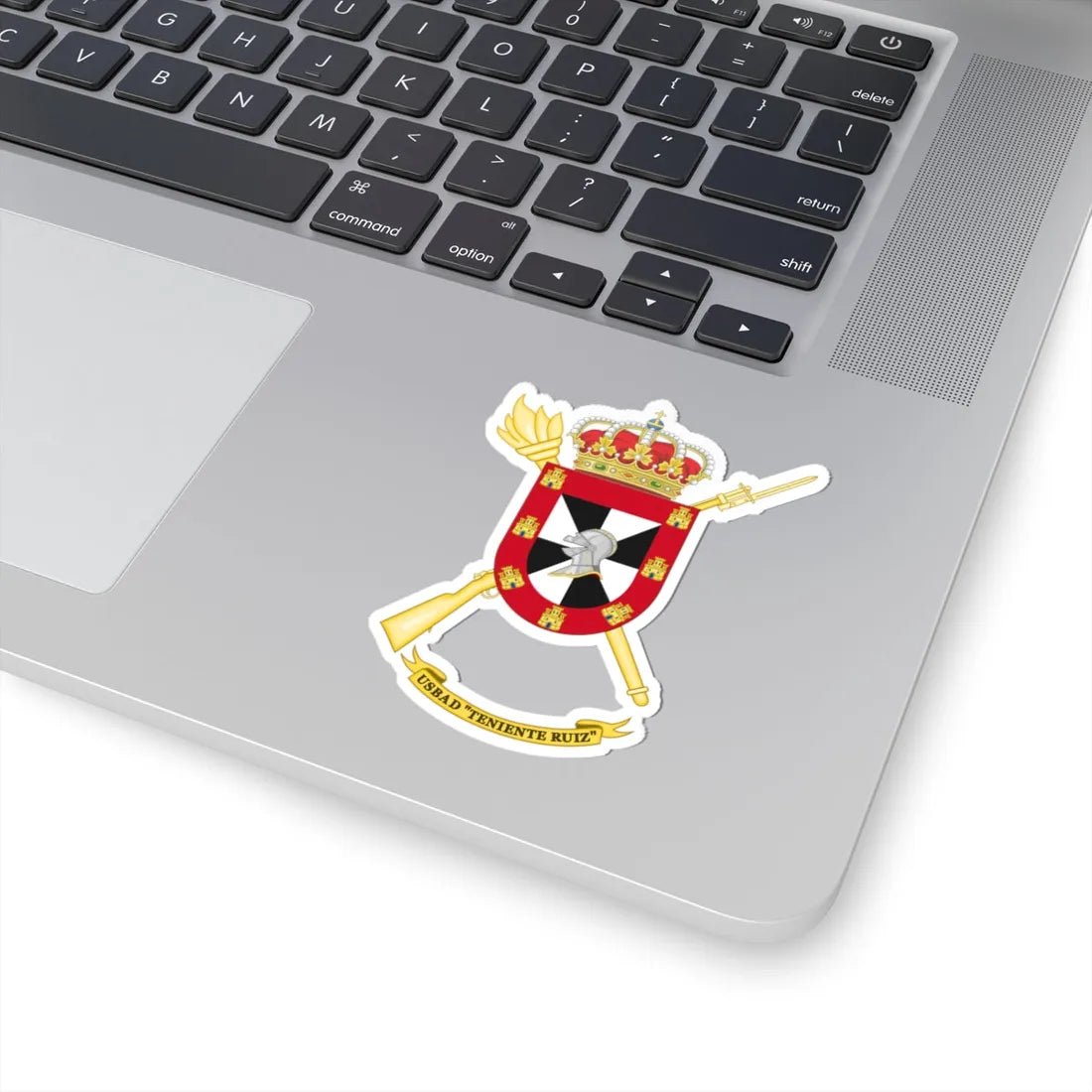 Coat of Arms of the USBAD Ceuta (Spain) (Coat of Arms) STICKER Vinyl Kiss-Cut Decal - The Sticker Space