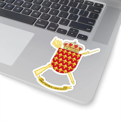 Coat of Arms of the USBAD General Cavalcanti (Spain) (Coat of Arms) STICKER Vinyl Kiss-Cut Decal - The Sticker Space