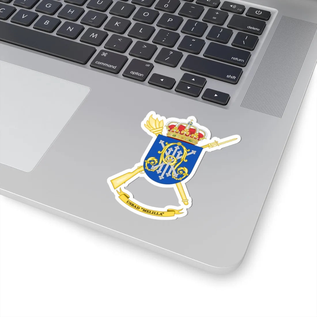 Coat of Arms of the USBAD Melilla (Spain) (Coat of Arms) STICKER Vinyl Kiss-Cut Decal - The Sticker Space