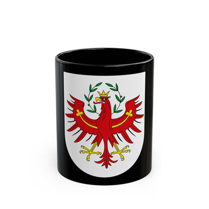 Coat of Arms of Tirol Austria - Black Coffee Mug-11oz-The Sticker Space