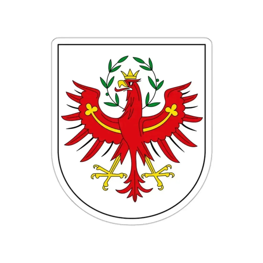 Coat of Arms of Tirol Austria STICKER Vinyl Die-Cut Decal 2 Inch - The Sticker Space