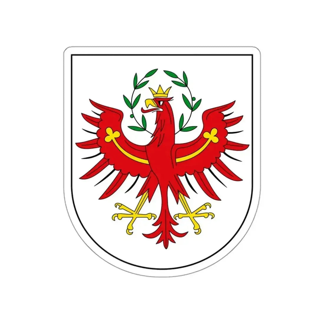 Coat of Arms of Tirol Austria STICKER Vinyl Die-Cut Decal 3 Inch - The Sticker Space