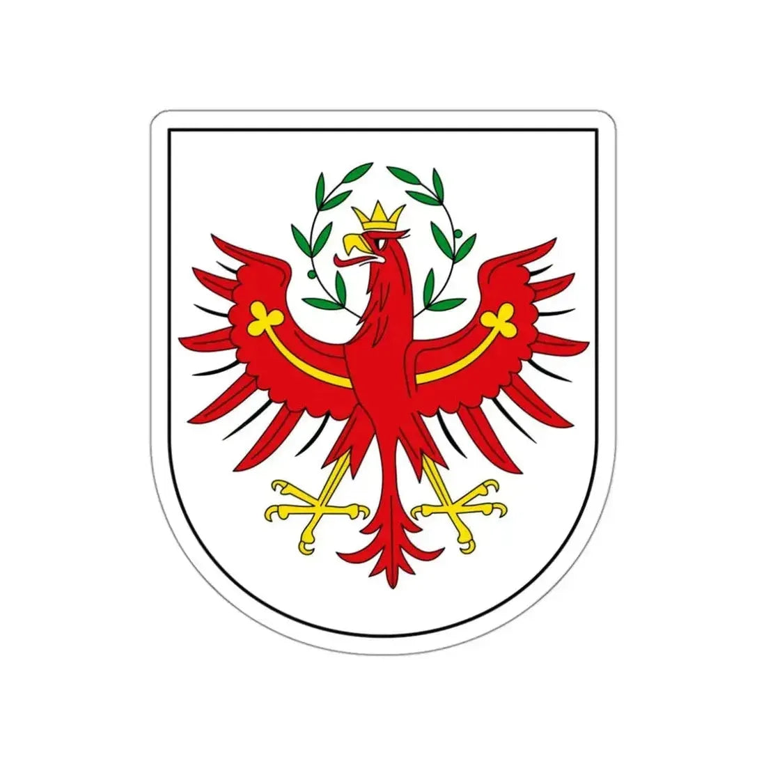 Coat of Arms of Tirol Austria STICKER Vinyl Die-Cut Decal - The Sticker Space