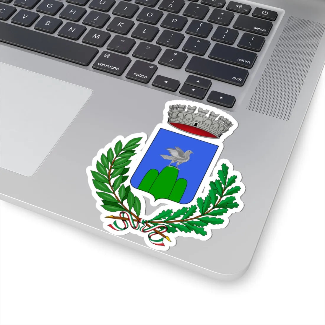 Coat of Arms of Tortoreto (Italy) (Coat of Arms) STICKER Vinyl Kiss-Cut Decal - The Sticker Space