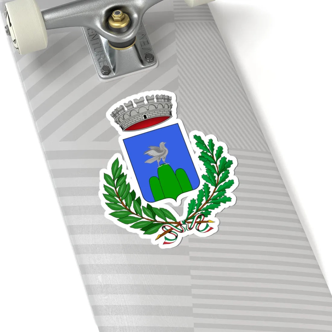 Coat of Arms of Tortoreto (Italy) (Coat of Arms) STICKER Vinyl Kiss-Cut Decal - The Sticker Space