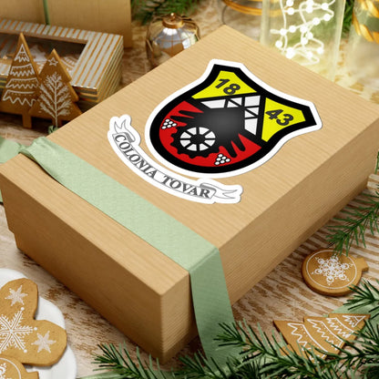 Coat of Arms of Tovar (Venezuela) (Coat of Arms) STICKER Vinyl Kiss-Cut Decal - The Sticker Space