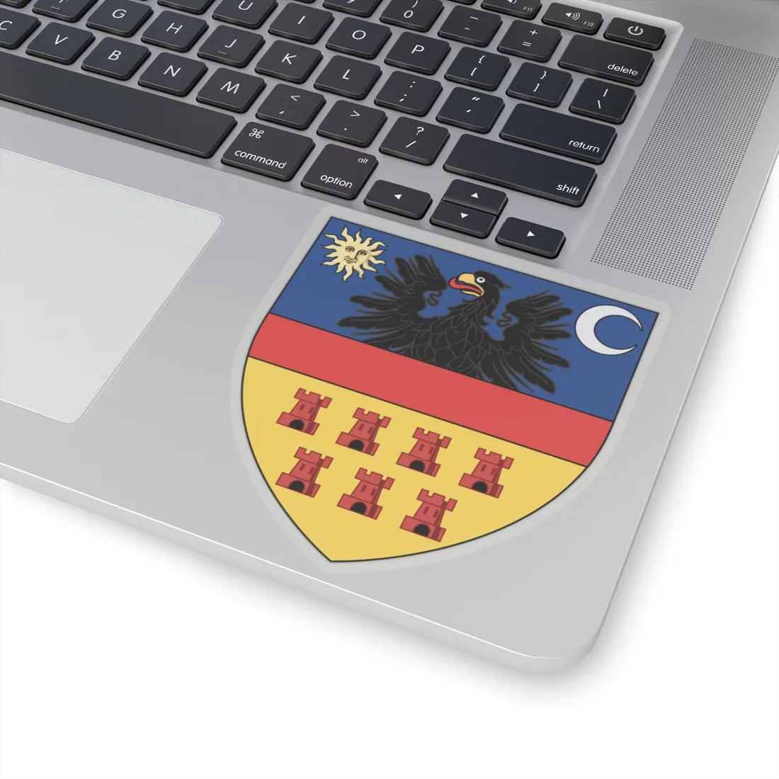 Coat of arms of Transylvania - STICKER Vinyl Kiss-Cut Decal - The Sticker Space