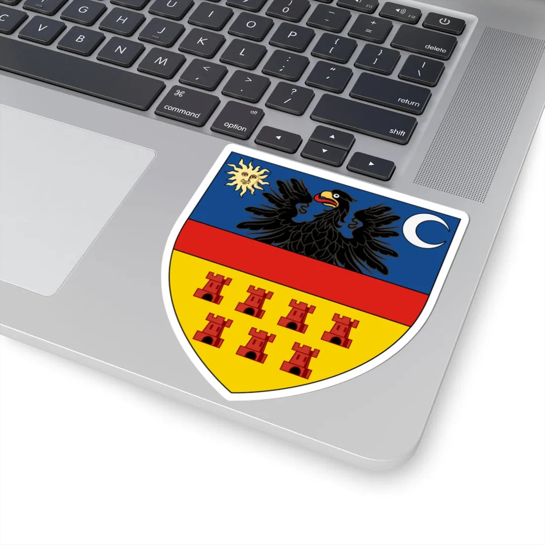 Coat of arms of Transylvania - STICKER Vinyl Kiss-Cut Decal - The Sticker Space