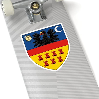 Coat of arms of Transylvania - STICKER Vinyl Kiss-Cut Decal - The Sticker Space
