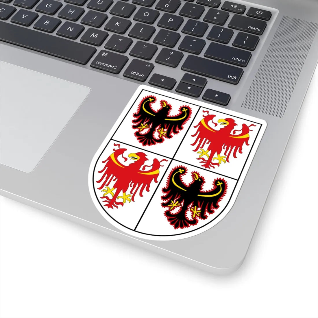 Coat of arms of Trentino-South Tyrol (Italy) (Coat of Arms) STICKER Vinyl Kiss-Cut Decal - The Sticker Space