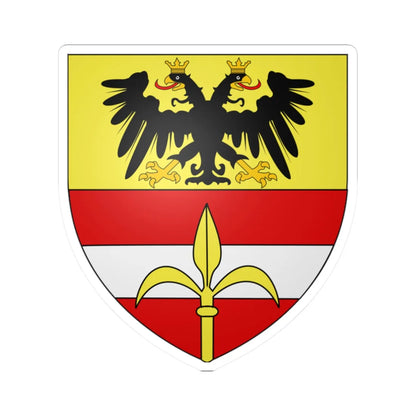 Coat of Arms of Trieste ancient (Italy) (Coat of Arms) STICKER Vinyl Kiss-Cut Decal 2 Inch White - The Sticker Space