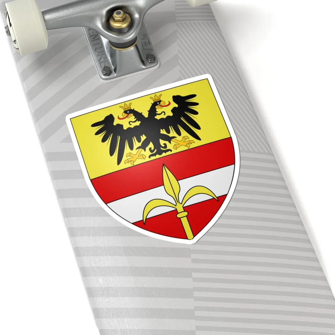 Coat of Arms of Trieste ancient (Italy) (Coat of Arms) STICKER Vinyl Kiss-Cut Decal - The Sticker Space