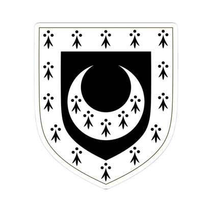 Coat of Arms of Trinity Hall (England) (Coat of Arms) STICKER Vinyl Kiss-Cut Decal 4 Inch White - The Sticker Space