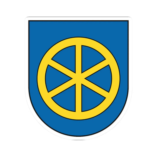 Coat of Arms of Trnava (Slovakia) (Coat of Arms) STICKER Vinyl Kiss-Cut Decal 2 Inch White - The Sticker Space
