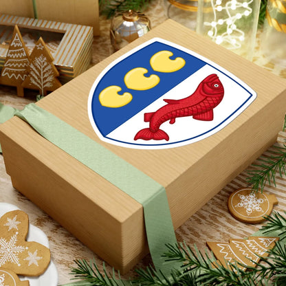 Coat of arms of Tørring (Denmark) (Coat of Arms) STICKER Vinyl Kiss-Cut Decal - The Sticker Space