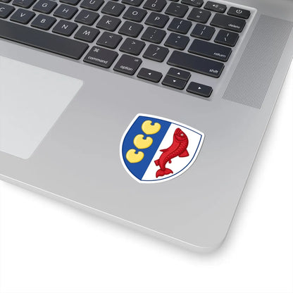 Coat of arms of Tørring (Denmark) (Coat of Arms) STICKER Vinyl Kiss-Cut Decal - The Sticker Space