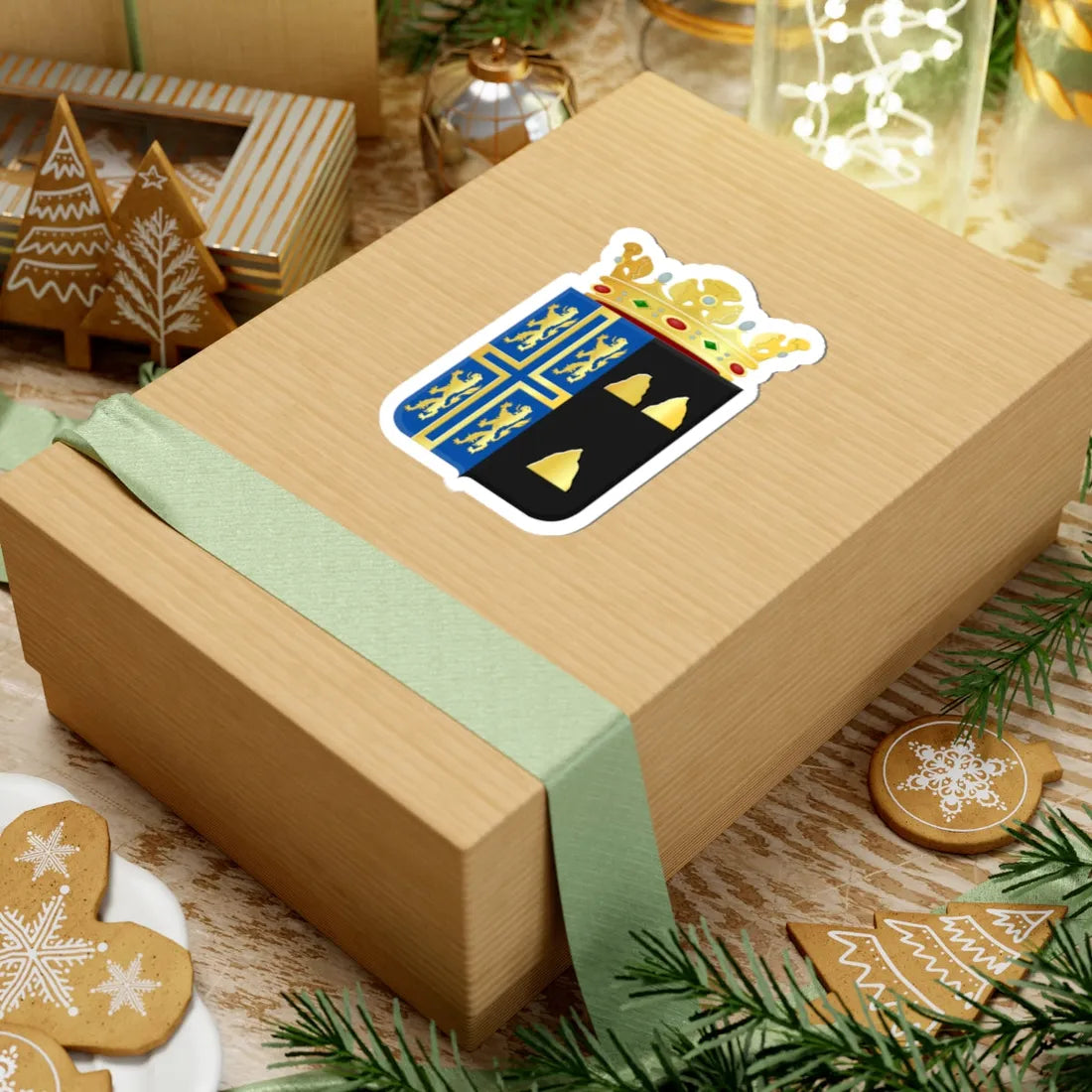 Coat of arms of Tubbergen (Netherlands) (Coat of Arms) STICKER Vinyl Kiss-Cut Decal - The Sticker Space