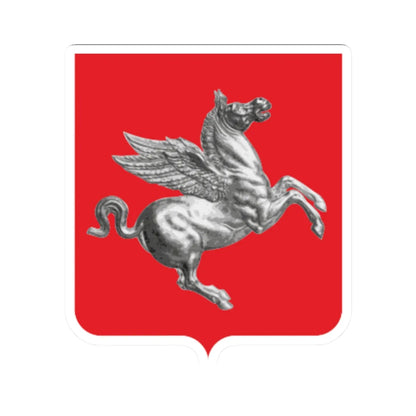 Coat of arms of Tuscany (Italy) (Coat of Arms) STICKER Vinyl Kiss-Cut Decal 2 Inch White - The Sticker Space
