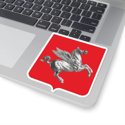 Coat of arms of Tuscany (Italy) (Coat of Arms) STICKER Vinyl Kiss-Cut Decal - The Sticker Space