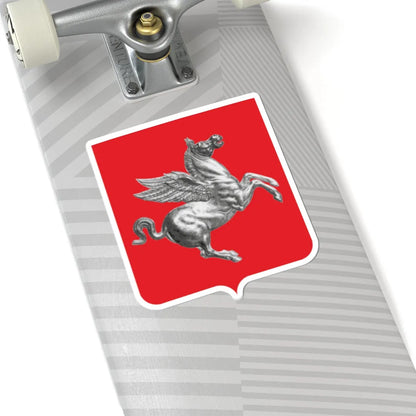 Coat of arms of Tuscany (Italy) (Coat of Arms) STICKER Vinyl Kiss-Cut Decal - The Sticker Space