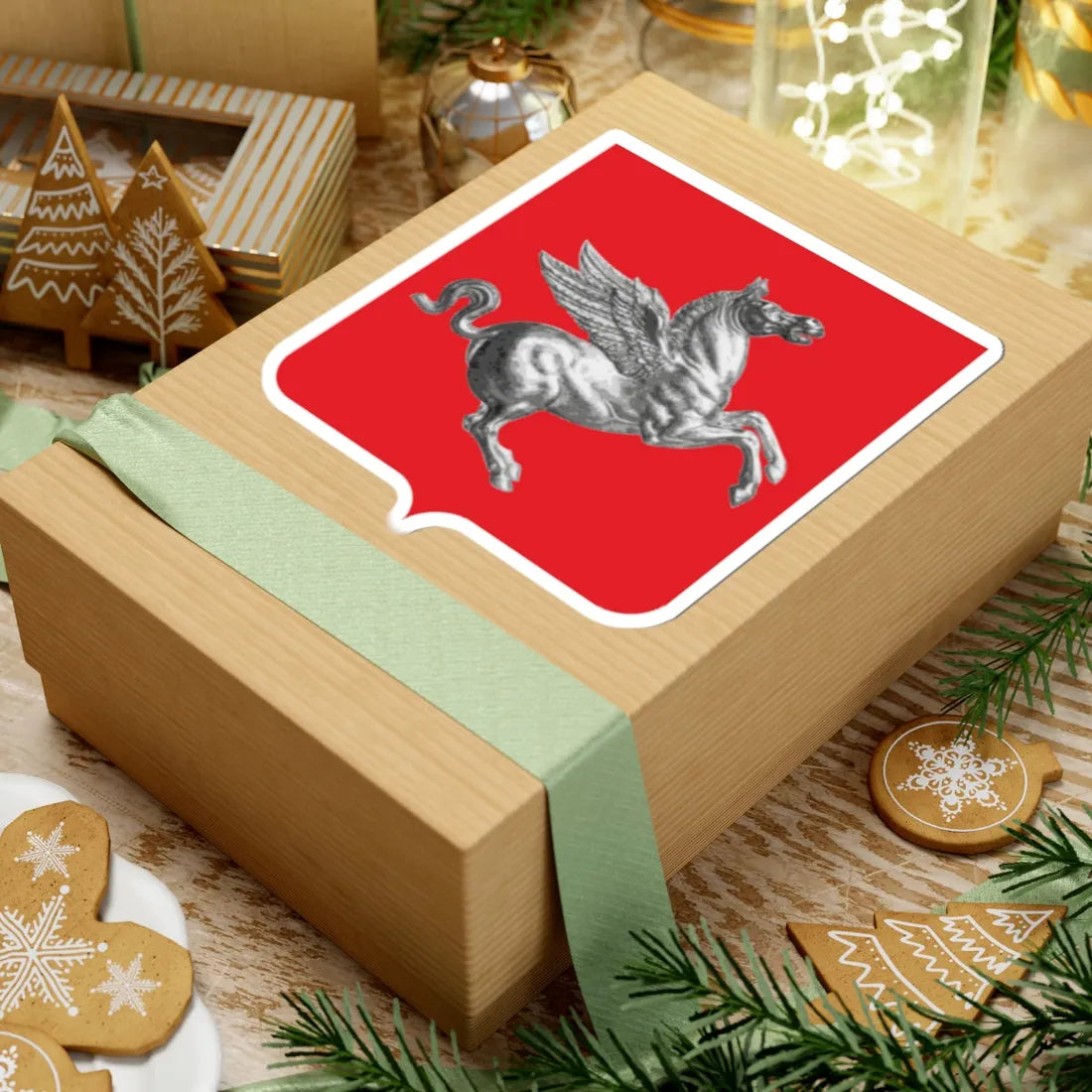 Coat of arms of Tuscany (Italy) (Coat of Arms) STICKER Vinyl Kiss-Cut Decal - The Sticker Space