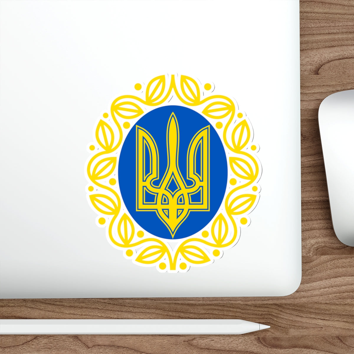 Coat of arms of Ukrainian People's Republic STICKER Vinyl Die-Cut Decal-The Sticker Space